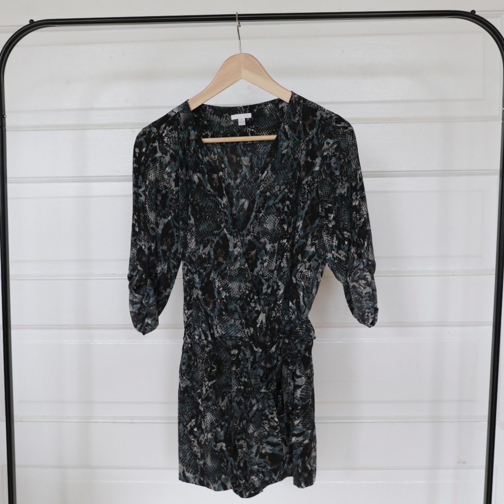Intermix Reptile Print Romper